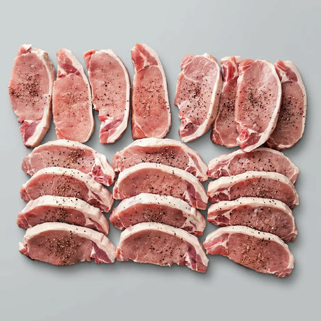 x20 Pork Steak Deal! Bundle Meatsupermarket.com