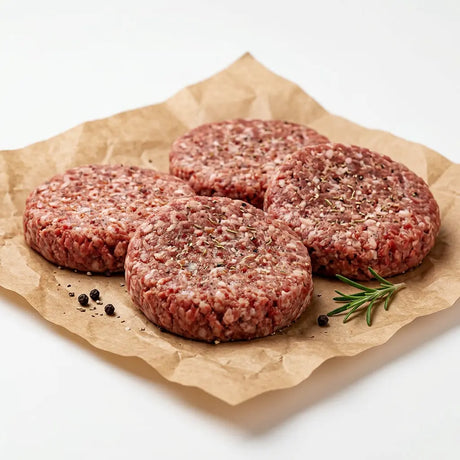 Lamb & Mint Burgers 4x114g Lamb Meatsupermarket.com