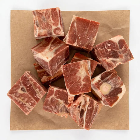 1kg Hogget Lamb Bone-in Shoulder Chunks Lamb meatsupermarket.com