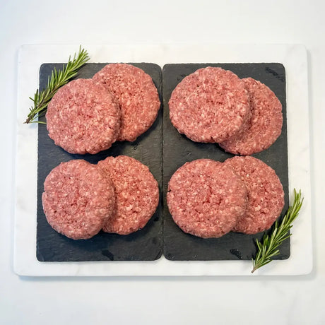Prime Beef Burgers 8x 4oz Beef Meatsupermarket.com
