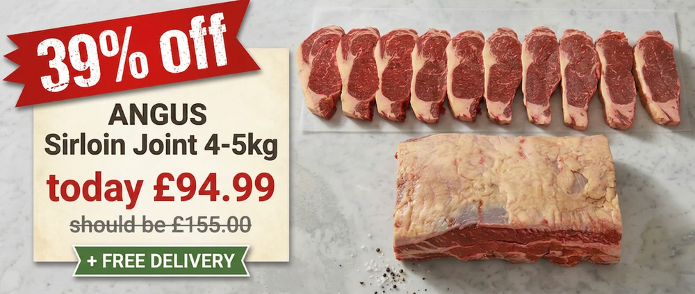 Fresh Agnus Sirloin Joint Whole