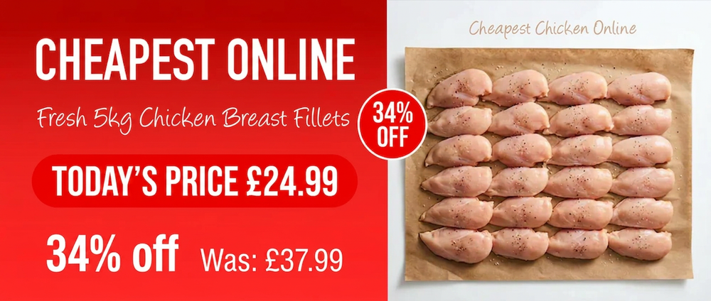 cheapest chicken breast online