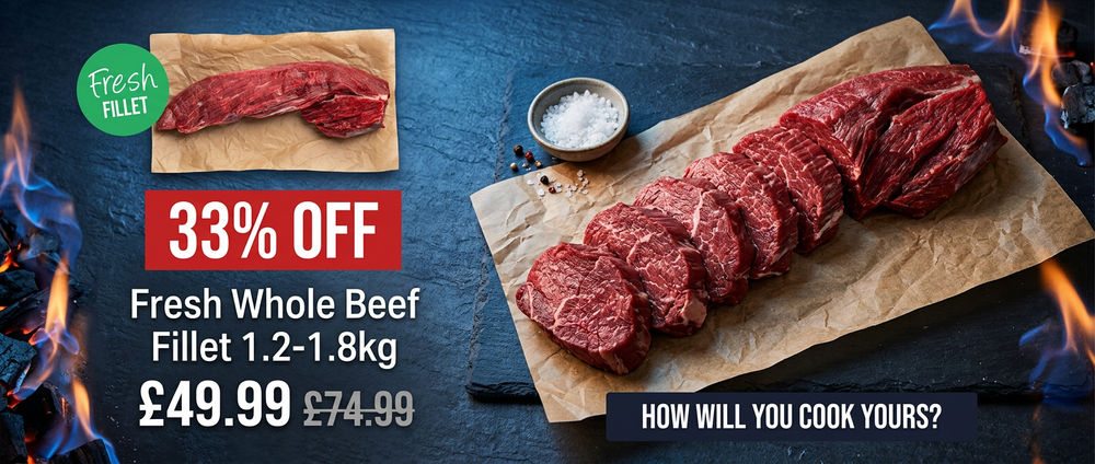 Fresh Whole Beef Fillet