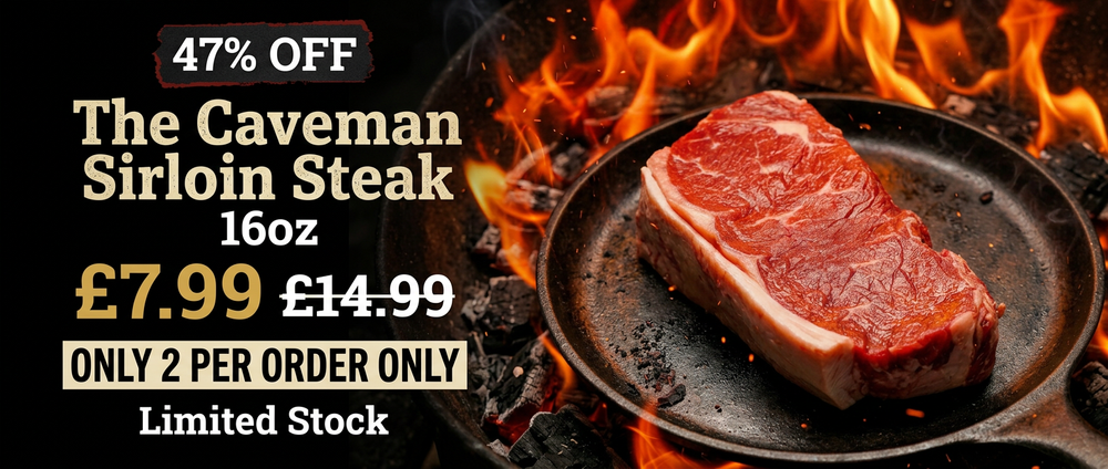 caveman sirloin steak