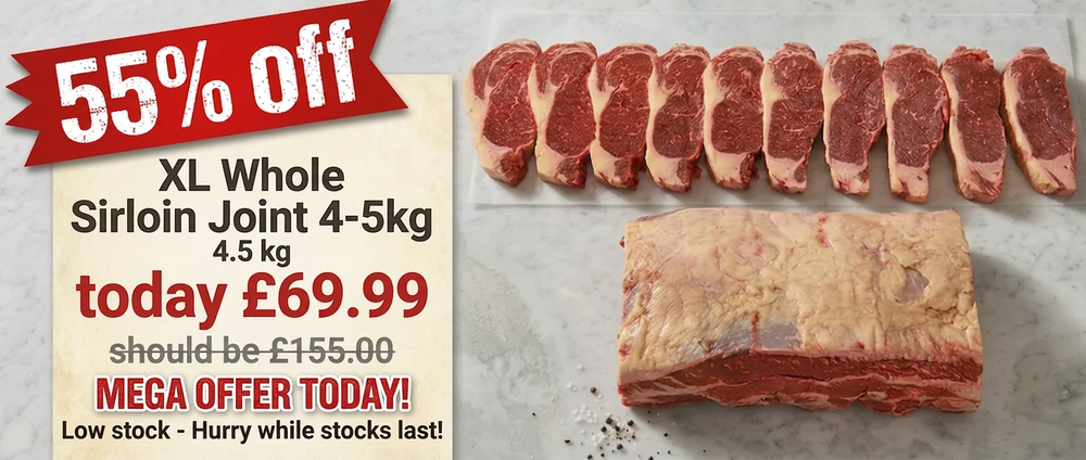 sirloin cut your own steaks
