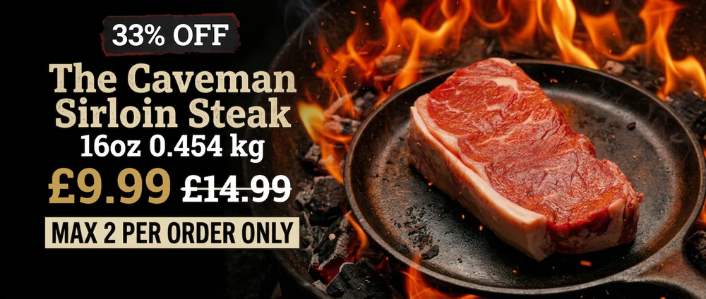 caveman sirloin steak