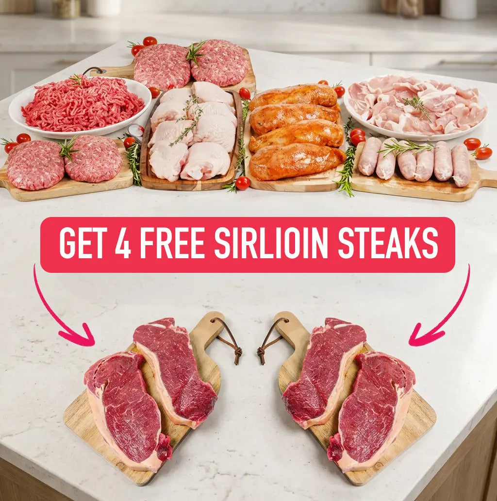Fill Your Freezer & Get 4 Sirloin Steaks FREE! Bundle Meatsupermarket.com