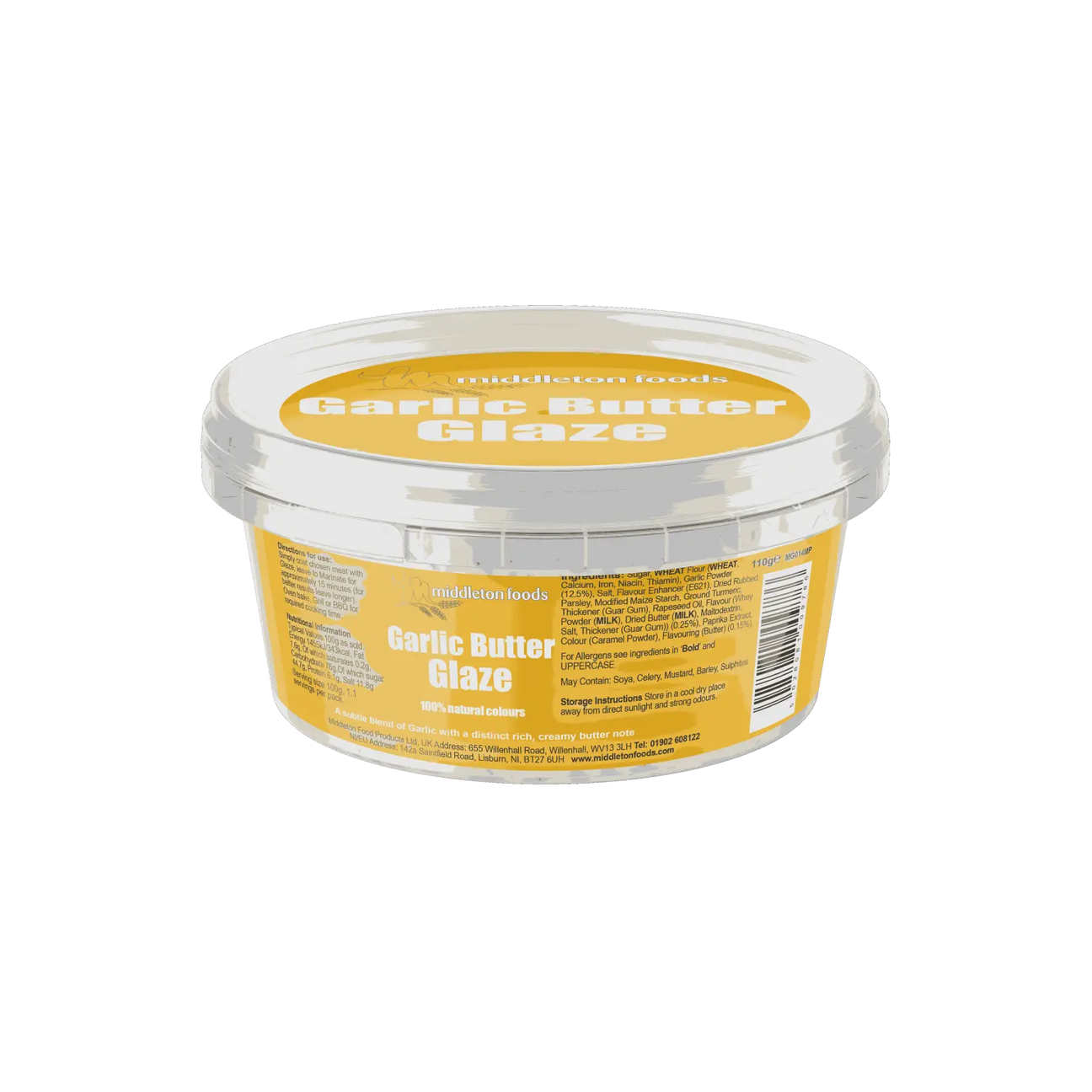 Middletons Garlic Butter Glaze 110g Glaze meatsupermarket.com