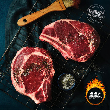 Matured Bone-in Sirloin Club Steaks Beef meatsupermarket