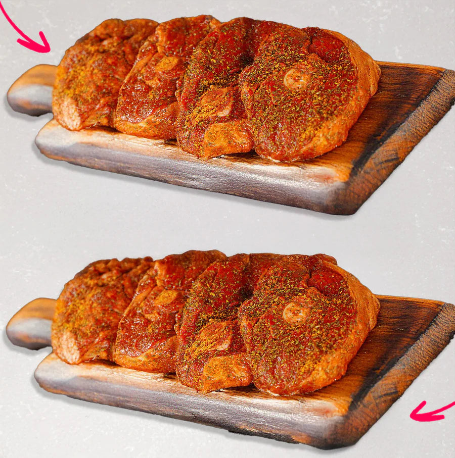 Minted Lamb Leg Steak Family Pack Meatsupermarket.com