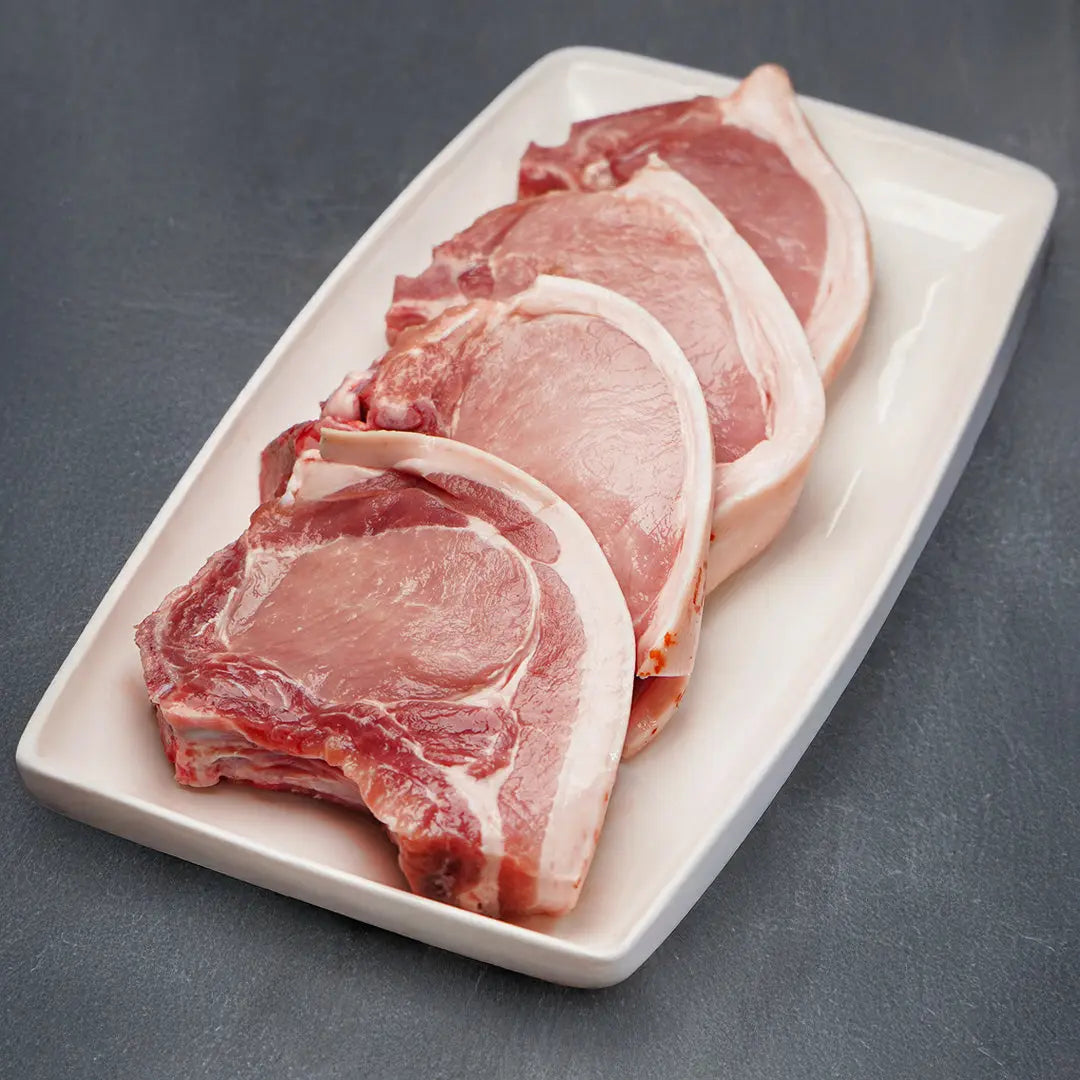 Pork Chops 1kg (Frozen) Pork meatsupermarket.com