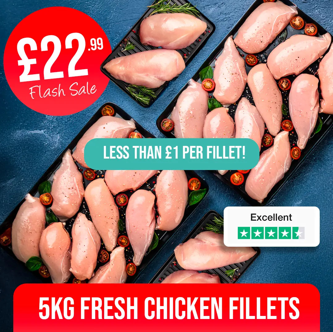 Fresh 5kg Chicken Breast Fillets