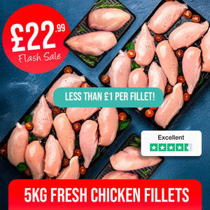 Fresh 5kg Chicken Breast Fillets