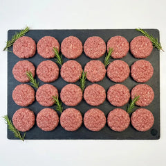 24x Prime Beef Burgers MEGA BBQ Pack