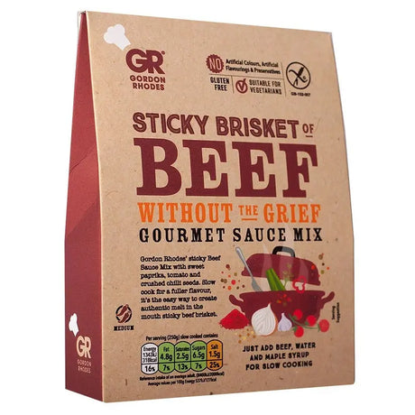Gordon Rhodes Gluten Free Sticky Brisket of Beef Marinade meatsupermarket.com