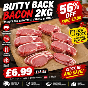 Butty Back Bacon 2kg