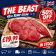 THE BEAST 42oz Rump Steak