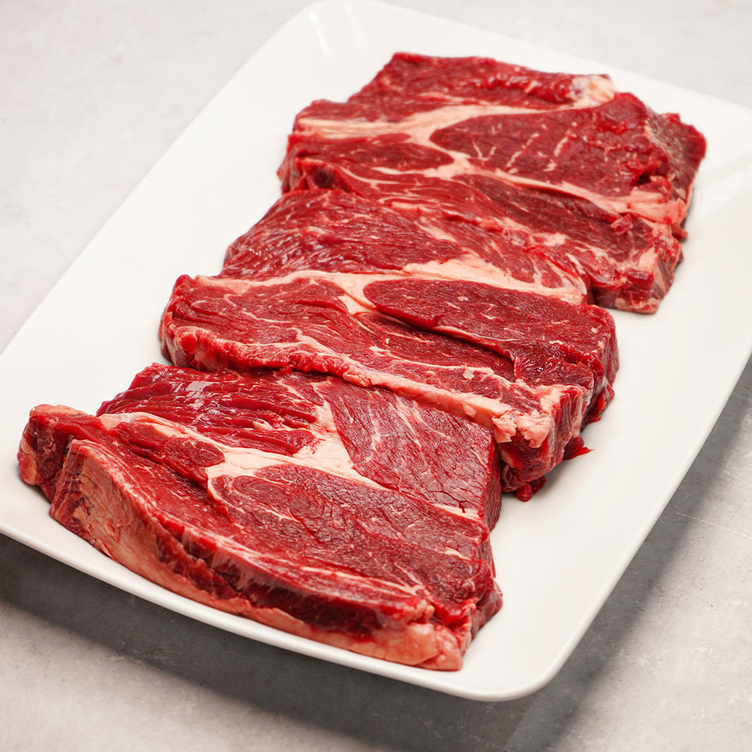 Beef Chuck Braising Steaks 1kg