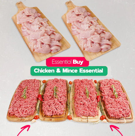 Chicken & Beef Mince Saver Pack Meatsupermarket.com