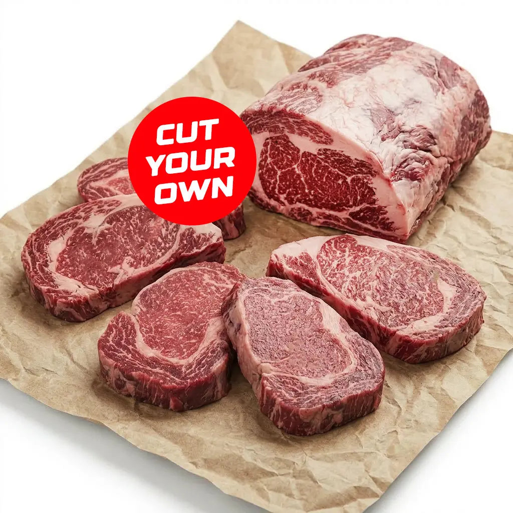 Fresh Whole Gaucho Rib-eye 2-2.4kg (Cut your own steaks) Beef meatsupermarket.com