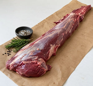 XXL British Whole Beef Fillet 2.7-3.2kg – buy steaks online from an online butcher UK
