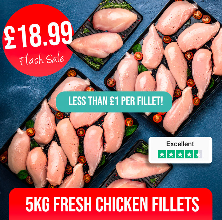 Fresh 5kg Chicken Breast Fillets
