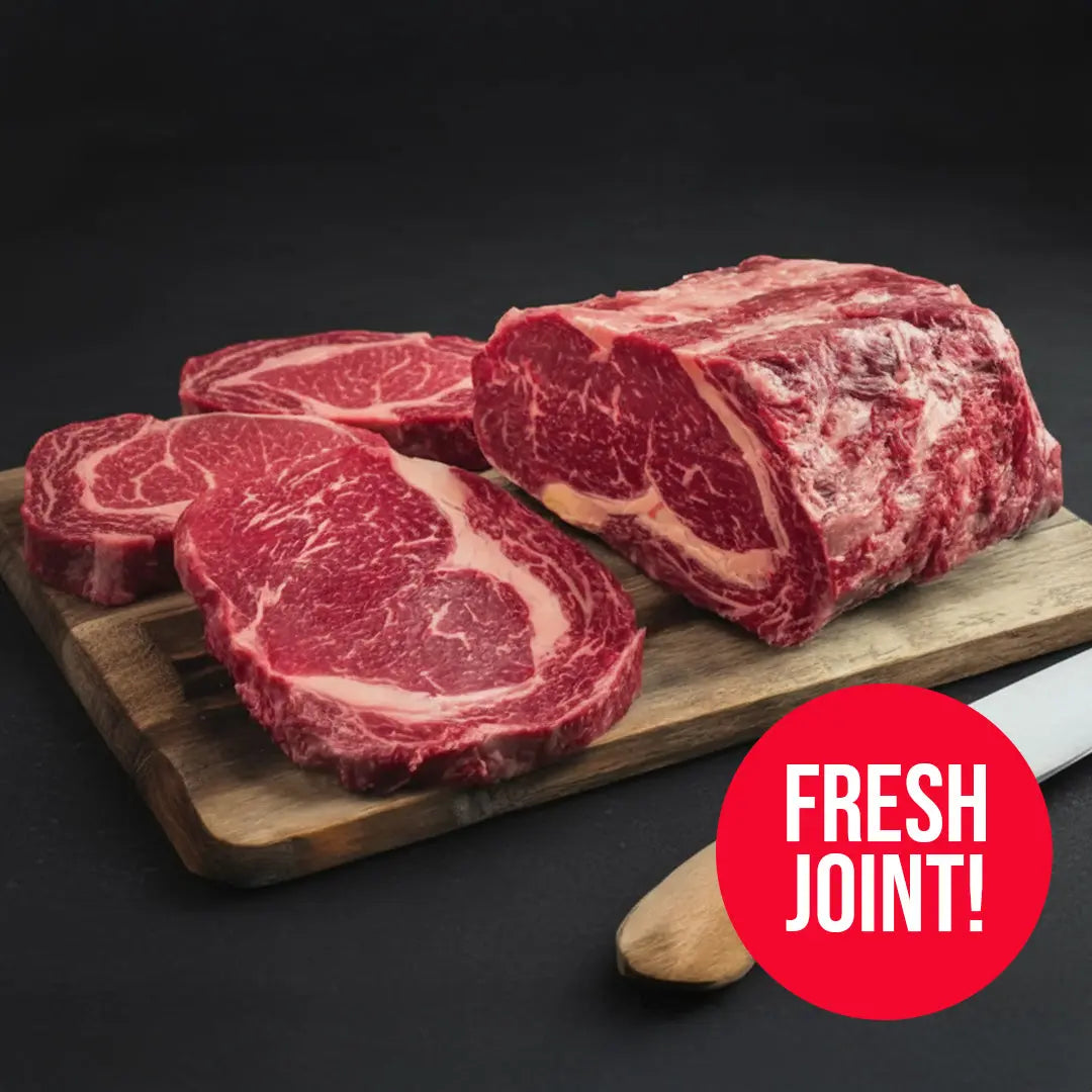 Fresh Whole Gaucho Rib-eye 2-2.4kg (Cut your own steaks) Beef meatsupermarket.com