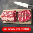Fresh Whole Gaucho Rib-eye 2-2.4kg (Cut your own steaks) Beef meatsupermarket.com