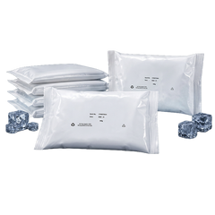 Gel ice packs packed with each meat order