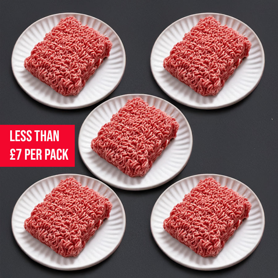 Fresh Lean Beef Mince - 5 x 400g