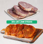 2kg Leg Lamb Steak Bundle Bundle Meatsupermarket.com
