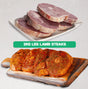 2kg Lamb Leg Steak Pack Meatsupermarket.com