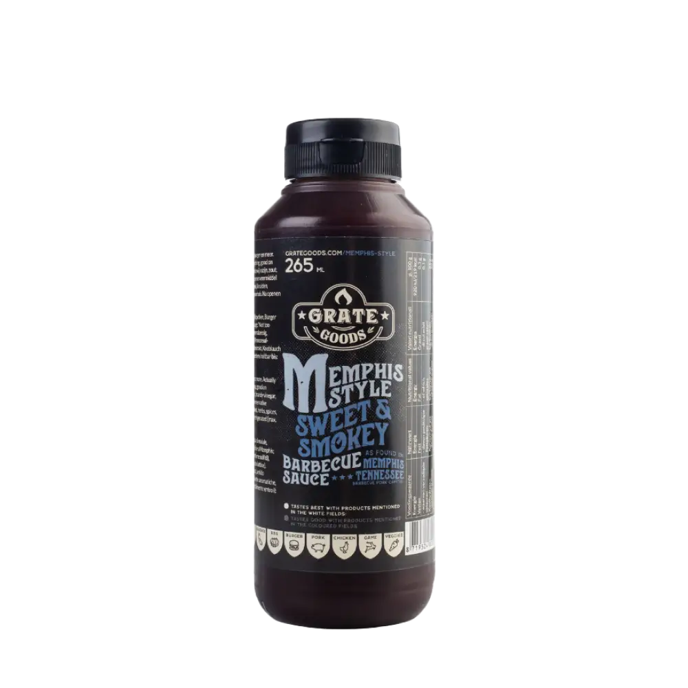 Grate Goods Memphis Style Sweet & Smokey BBQ Sauce Marinade meatsupermarket.com