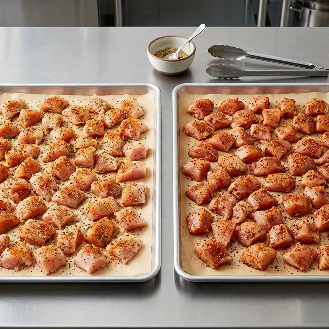 Misshaped Diced Chicken Breast 2kg (Previously Frozen) Chicken meatsupermarket