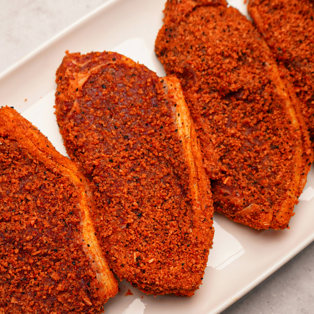 Peppered Sirloin Steak 4x 8oz