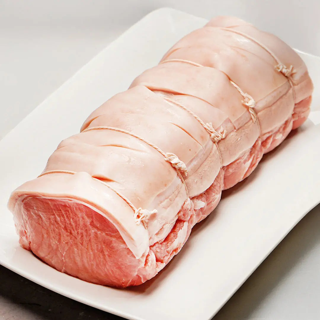 Pork Loin Joint 2kg - Christmas Pork meatsupermarket.com