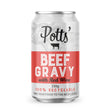 Potts' Beef with Red Wine Gravy in Recyclable Can 330g Stock Pots meatsupermarket.com