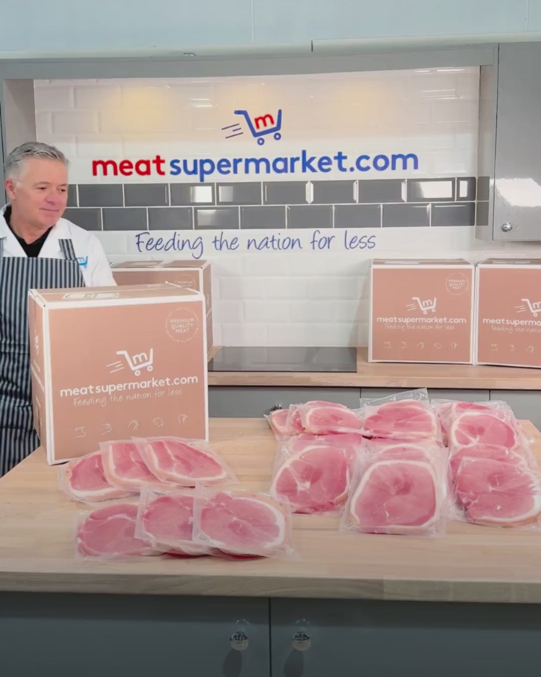 Gammon Steak 2x 8oz Pork meatsupermarket