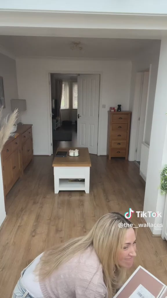 A customer unboxing a meatsupermarket.com delivery at home, shared on TikTok