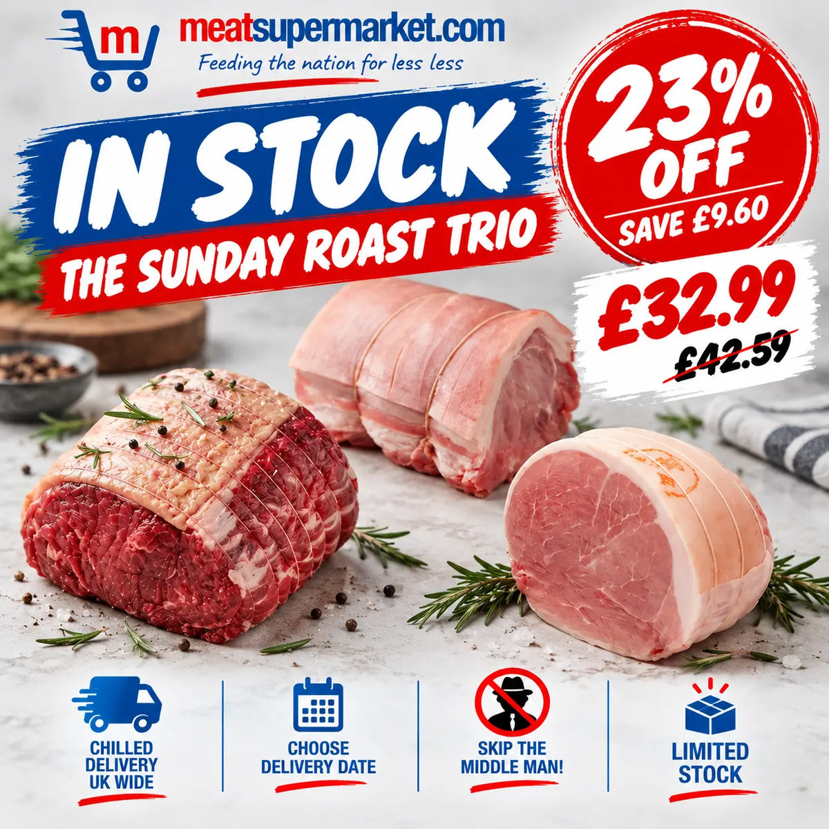 The Sunday Roast Trio