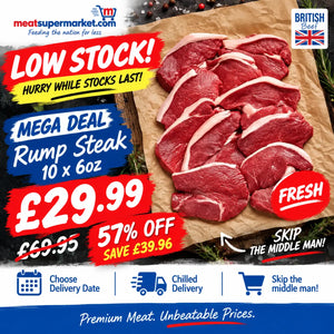 Rump Steak 10x 6oz