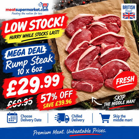 Rump Steak 10x 6oz
