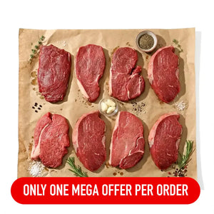 Rump Steak 8x 6oz Meatsupermarket.com