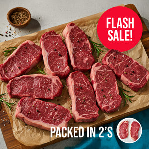 Family Sirloin Steak Bundle – (8x6oz)