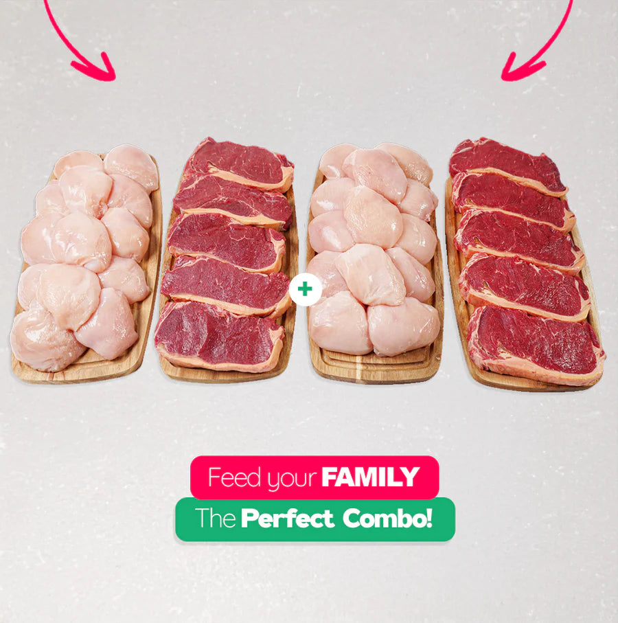 Protein Duo Hamper – Chicken & Steak Combo Meatsupermarket.com