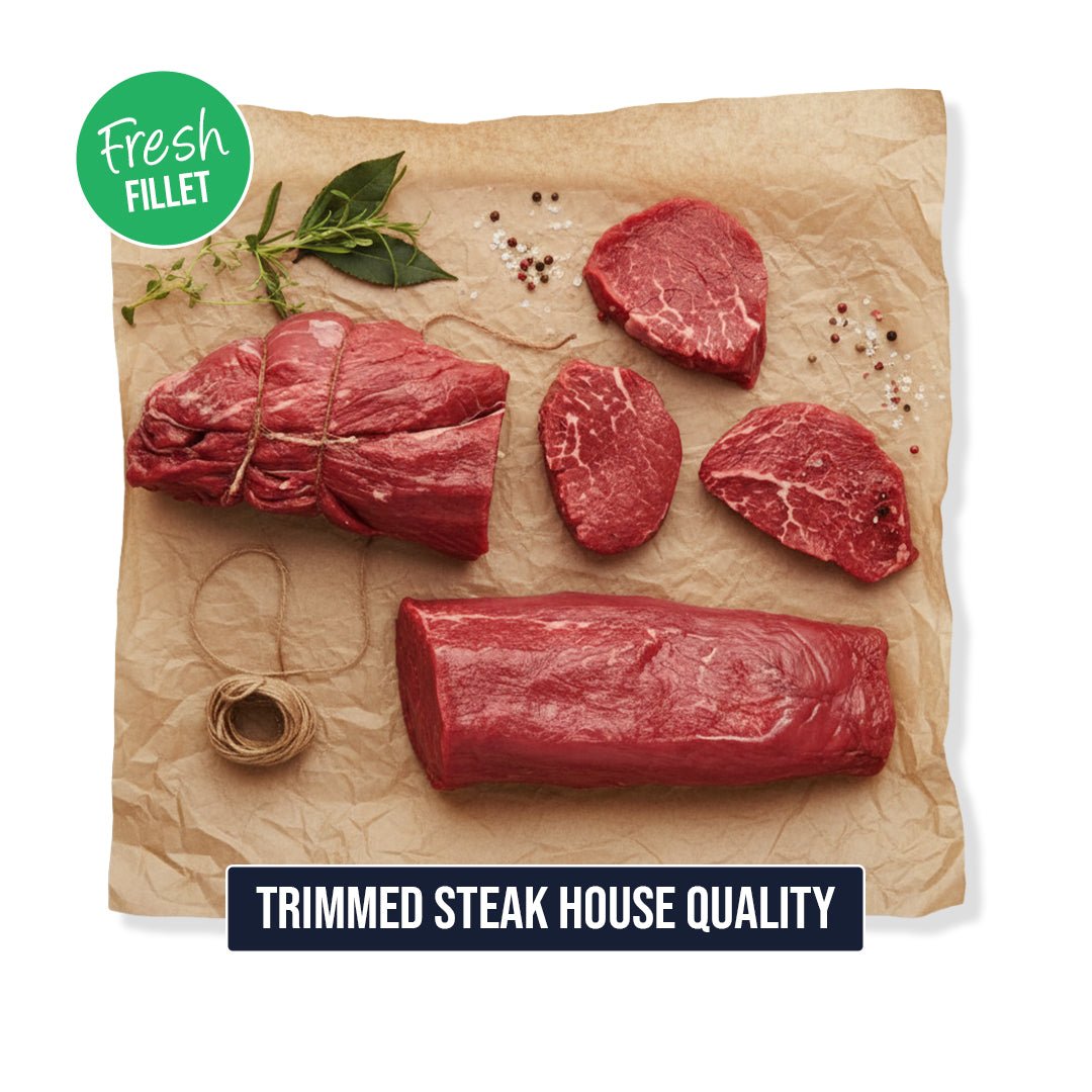 Fresh Whole Beef Fillet 1.4-1.8kg