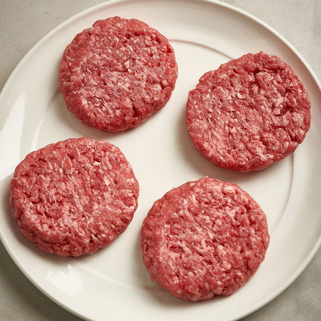 Prime Steak Burger 4x 4oz Beef meatsupermarket