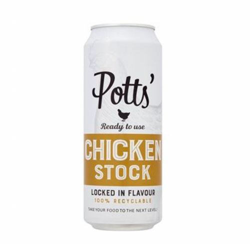 Potts' Chicken Stock in Recyclable Can 500ml