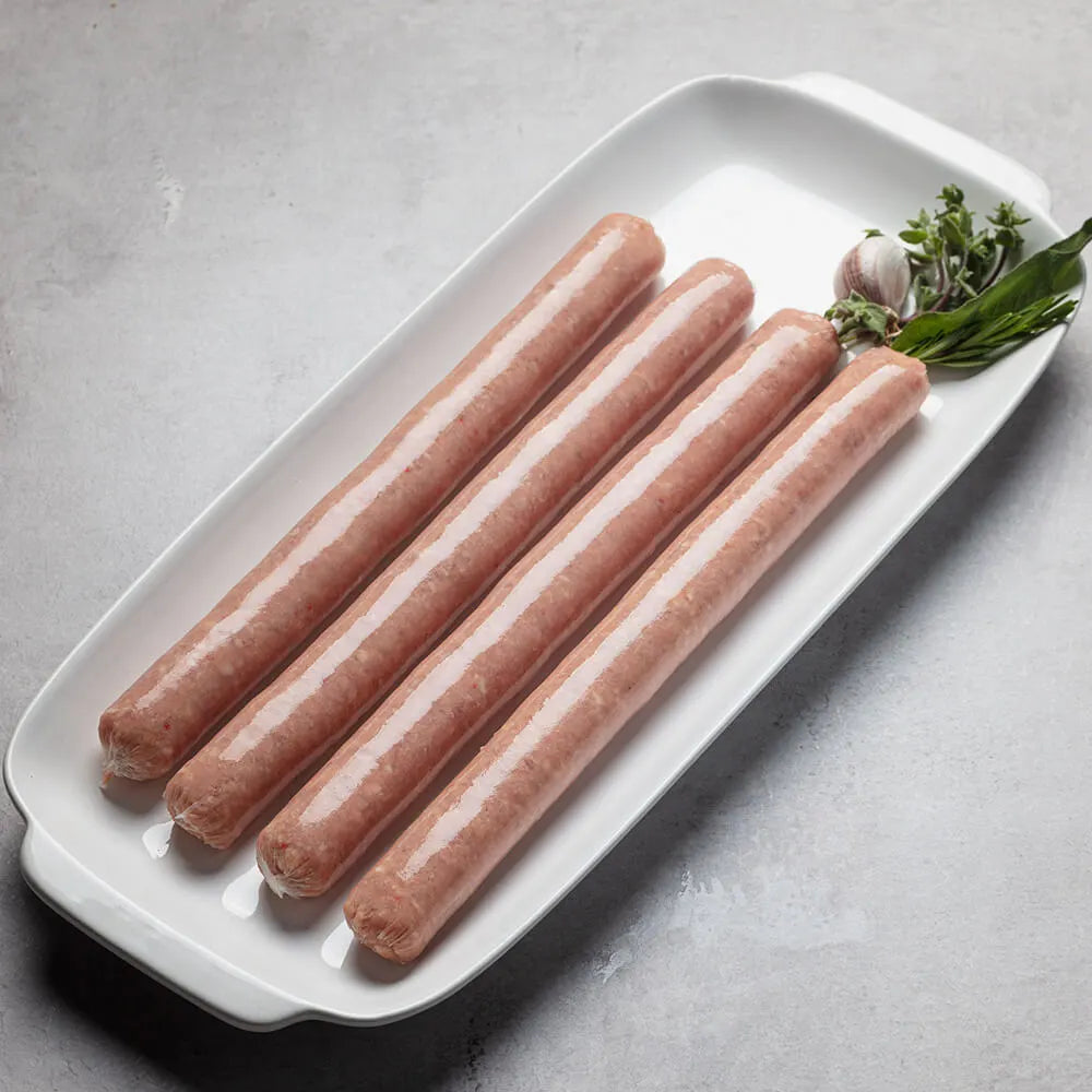 4x BBQ Footlong Sausages - 800g Pack - Meat Supermarket.com
